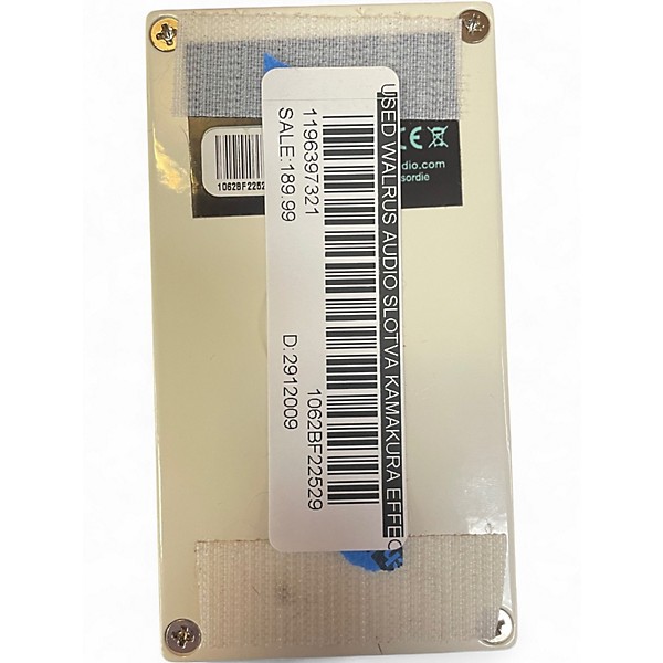 Used Walrus Audio Slotva Kamakura Effect Pedal