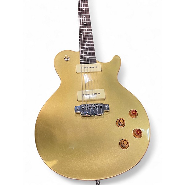 Used Line 6 JTV59P James Tyler Variax P90S Gold Top Solid Body