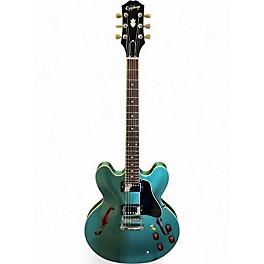 Used Epiphone ES335 Inverness Green Hollow Body Electric Guitar