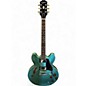Used Epiphone ES335 Inverness Green Hollow Body Electric Guitar thumbnail