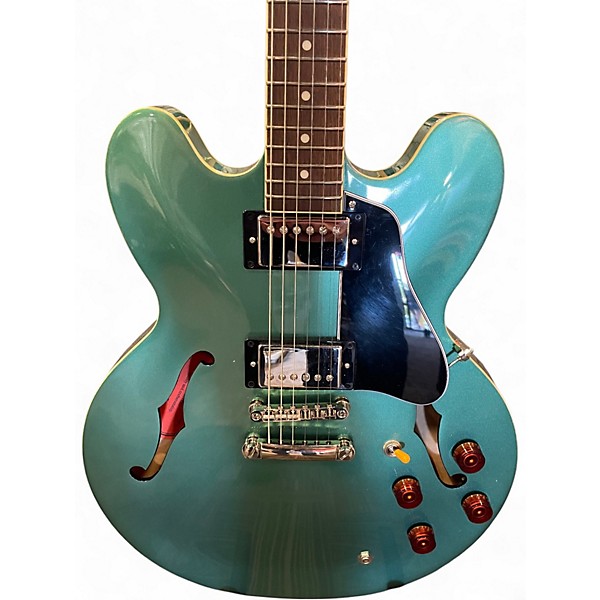 Used Epiphone ES335 Inverness Green Hollow Body Electric Guitar