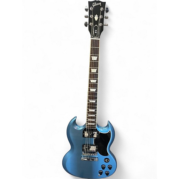 Used Gibson SG Standard Exclusive Pelham Blue Solid Body Electric Guitar