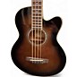 Used Ibanez AEB10EDVS DARK VIOLIN SUNBURST Acoustic Bass Guitar