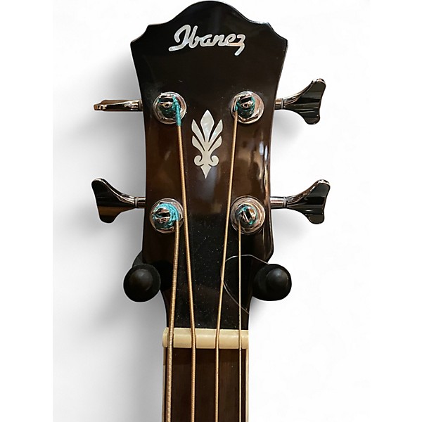 Used Ibanez AEB10EDVS DARK VIOLIN SUNBURST Acoustic Bass Guitar