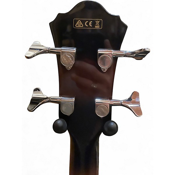 Used Ibanez AEB10EDVS DARK VIOLIN SUNBURST Acoustic Bass Guitar