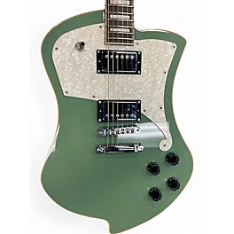 Used D'Angelico DELUXE Ludlow OFFSET HH WITH STOPTAIL GREEN Solid Body Electric Guitar