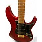 Used Ibanez SLM10 Red to Black Fade Solid Body Electric Guitar