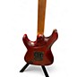 Used Ibanez SLM10 Red to Black Fade Solid Body Electric Guitar