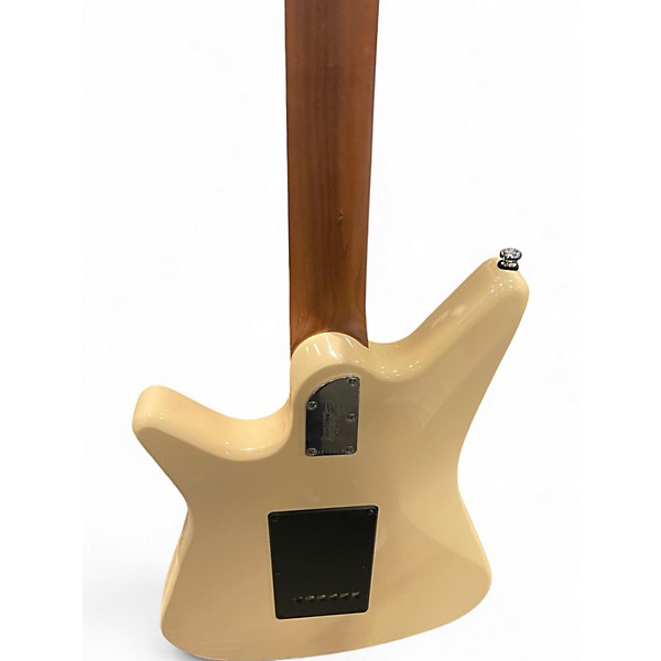 Used Sterling by Music Man ALBERT LEE AL40P Cream Solid Body Electric Guitar