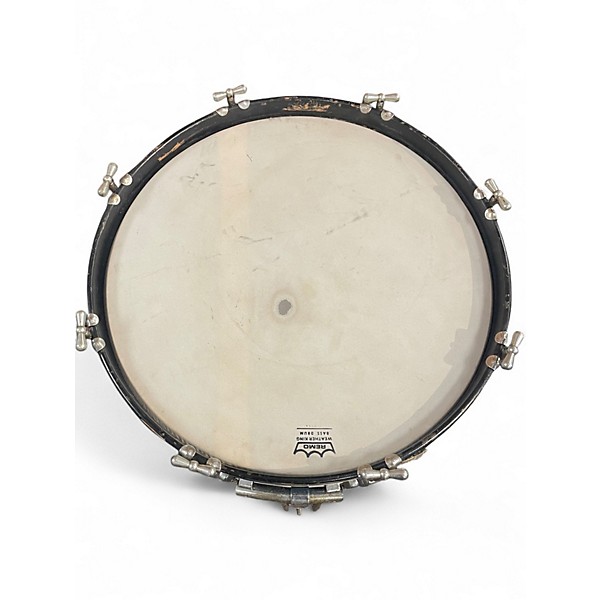 Vintage 1960s Rogers 3 Piece Holiday Blue Onyx Drum Kit