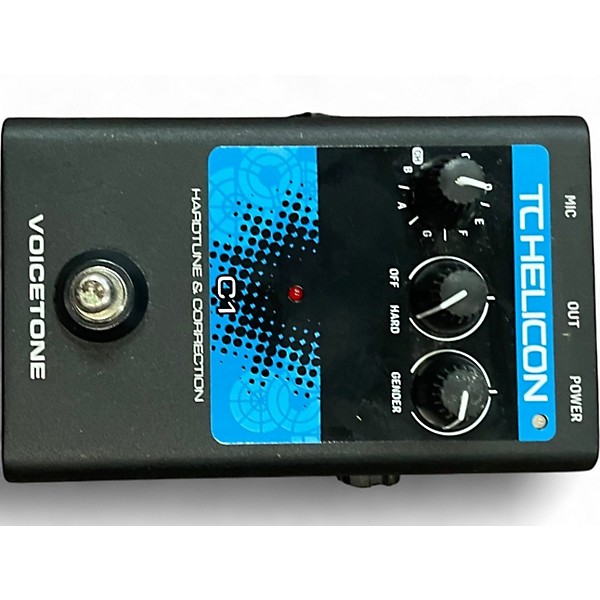Used TC Helicon VOICETONE C1 Effect Pedal