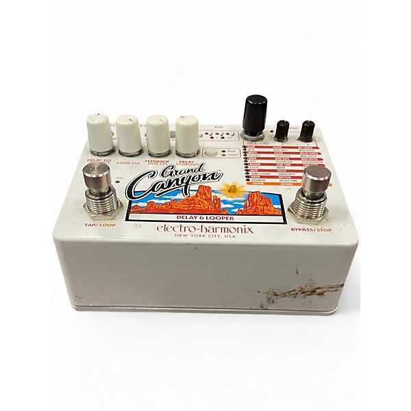 Used Electro-Harmonix Grand Canyon Delay and Looper Effect Pedal