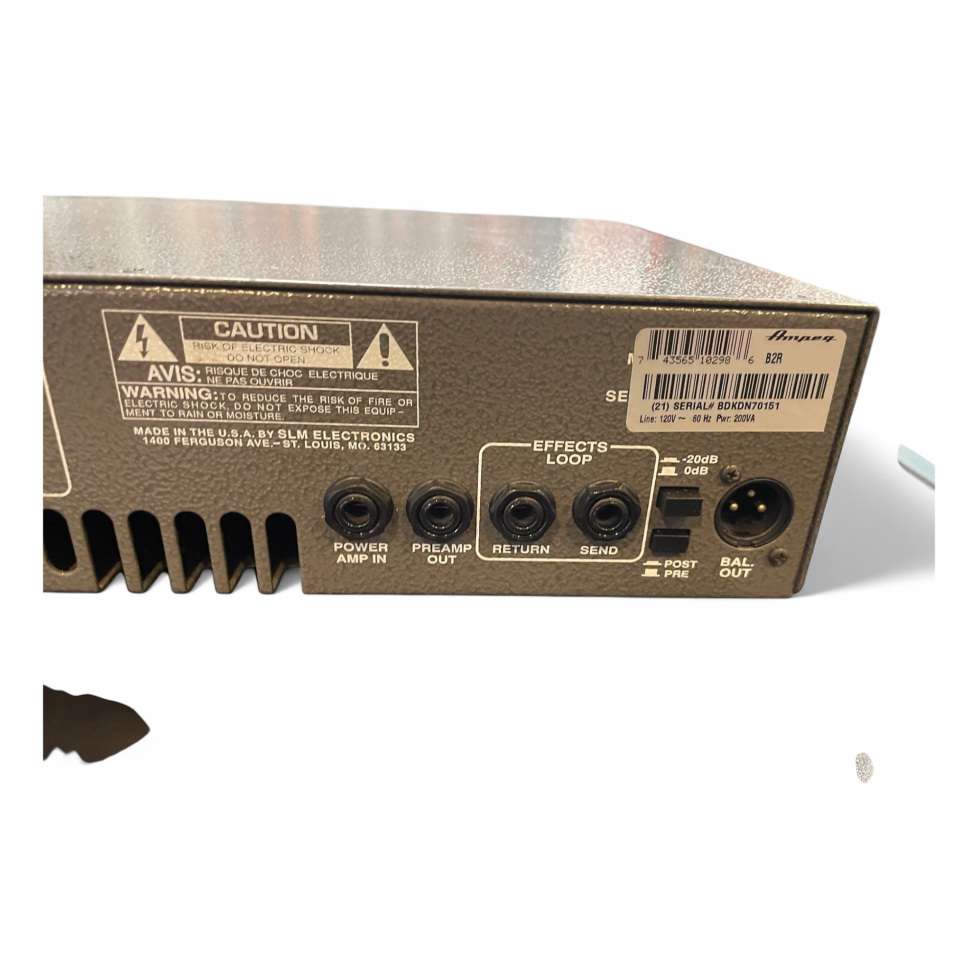 大人気 Ampeg B2R メンテナンス済 完動品 Used Ampeg B2R 350W Bass Amp Head | Guitar Center