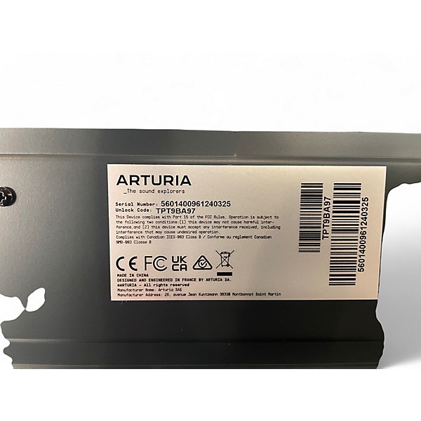 Used Arturia Drumbrute Impact Drum Machine