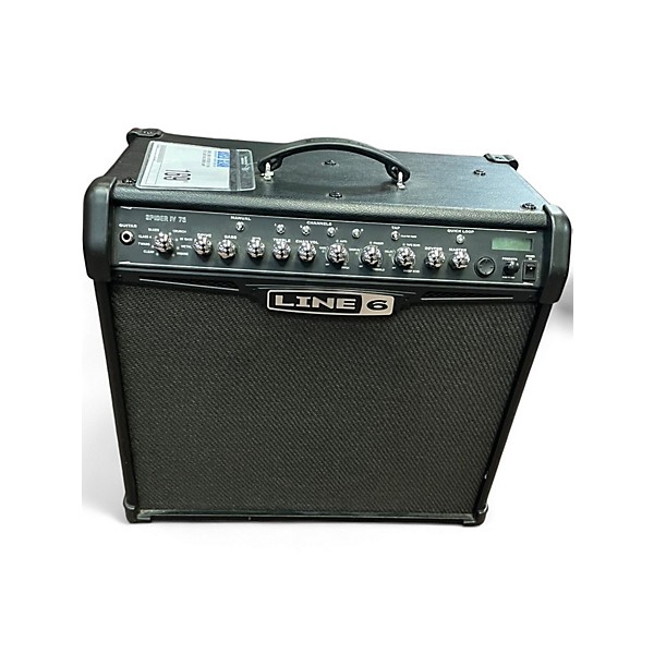 Used Line 6 Spider IV 75W 1x12 Guitar Combo Amp