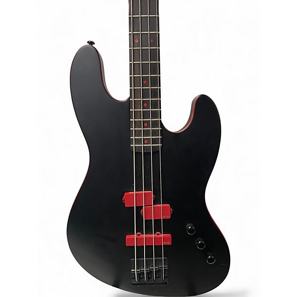 Used ESP LTD Frank Bello FB-204 Satin Red Electric Bass Guitar