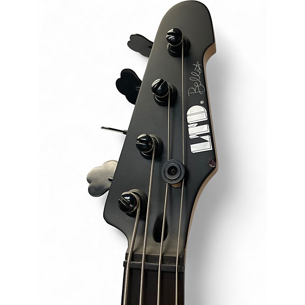 Used ESP LTD Frank Bello FB-204 Satin Red Electric Bass Guitar