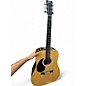 Used Rouge RG624 LH Natural Acoustic Guitar