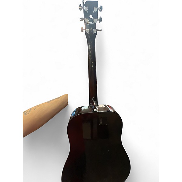 Used Rouge RG624 LH Natural Acoustic Guitar