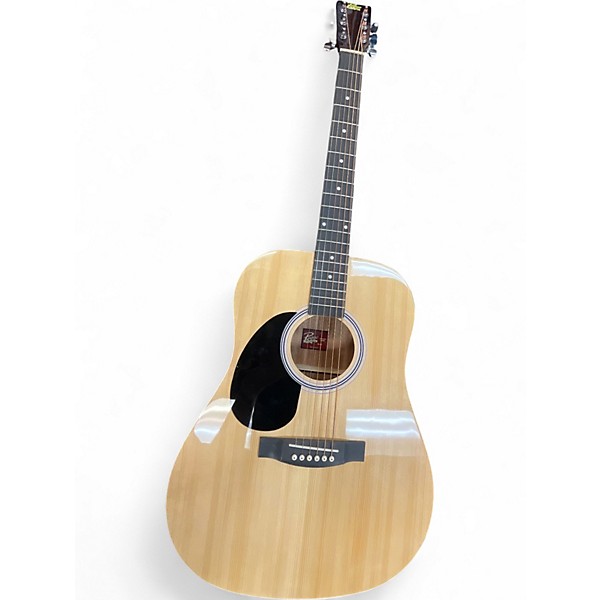 Used Rouge RG624 LH Natural Acoustic Guitar