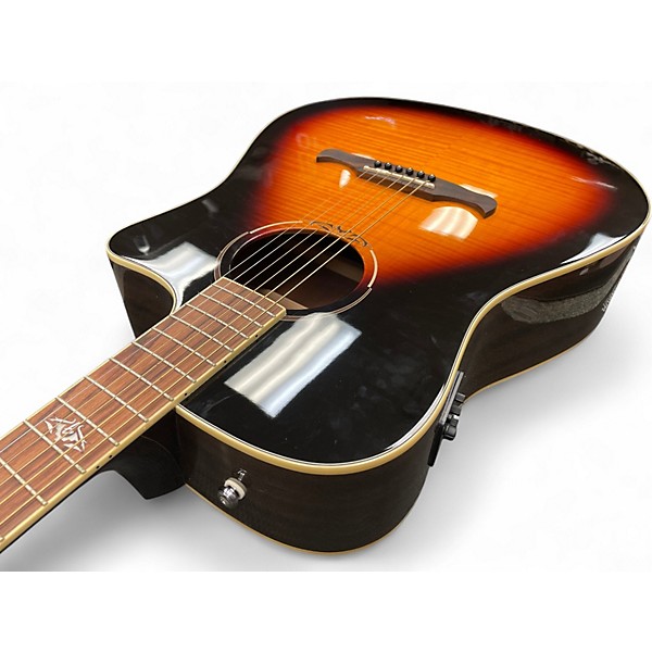 Used Fender T Bucket 300CE Sunburst Acoustic Electric Guitar