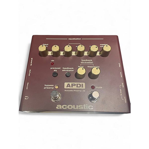 Used Acoustic APDI Guitar Preamp