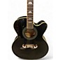Used Epiphone EJ200CE Black Acoustic Electric Guitar