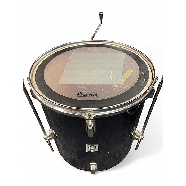 Used Aquarian 4 Piece PERCUSSION PLUS Black Drum Kit