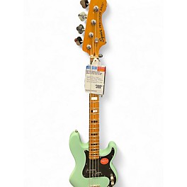 Used 2023 Squier Classic Vibe 70s Precision Bass Surf Green Electric Bass Guitar