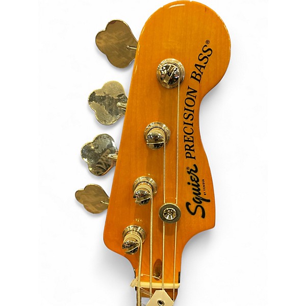 Used 2023 Squier Classic Vibe 70s Precision Bass Surf Green Electric Bass Guitar