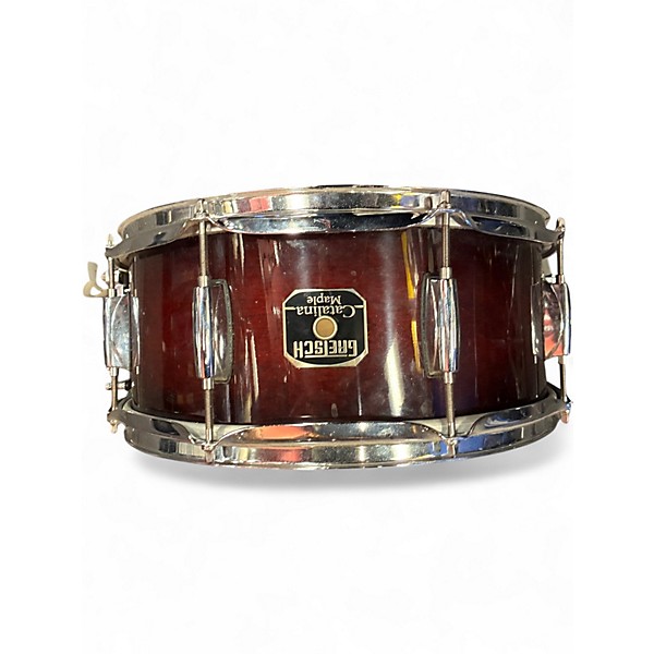 Used Gretsch Drums 7 Piece Catalina Maple Red Drum Kit