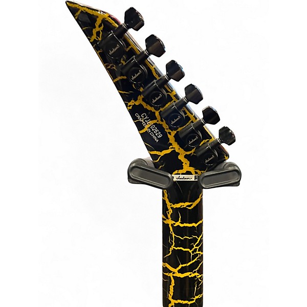 Used Jackson X SERIES SOLOIST Yellow Solid Body Electric Guitar
