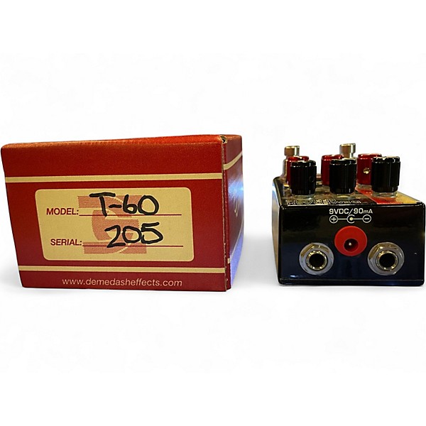 Used Demedash Effects T-60 Analog Modulator Effect Pedal