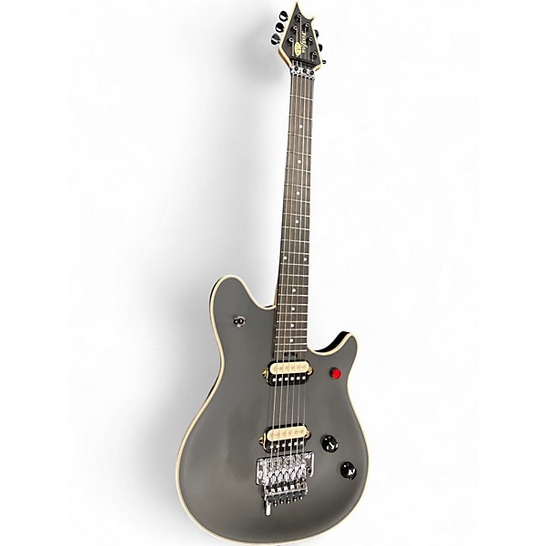 Used EVH USA Edward Van Halen Signature Stealth Black Solid Body Electric Guitar