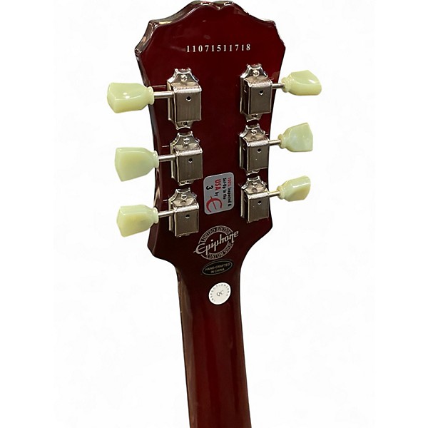 Used Epiphone Les Paul Studio Wine Red Solid Body Electric Guitar