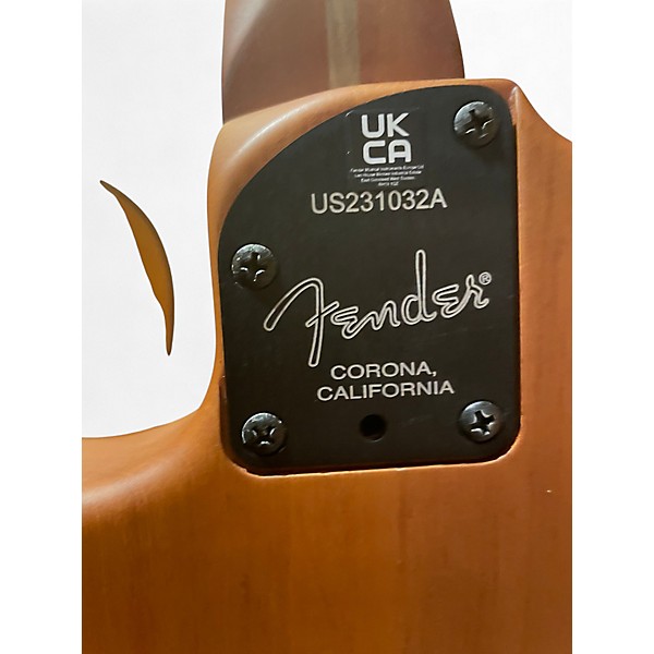 Used Fender ACOUSTASONIC JAZZMASTER ALL-MAHOGANY Mahogany Solid Body Electric Guitar