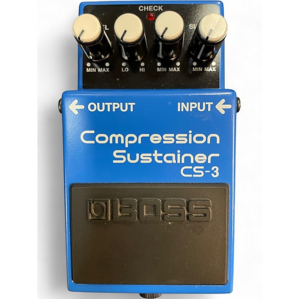 Used BOSS CS3 Compressor Sustainer Effect Pedal