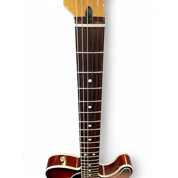 Used Fender JASON ISBELL Telecaster Custom 2 Tone Sunburst Solid Body Electric Guitar