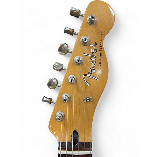 Used Fender JASON ISBELL Telecaster Custom 2 Tone Sunburst Solid Body Electric Guitar