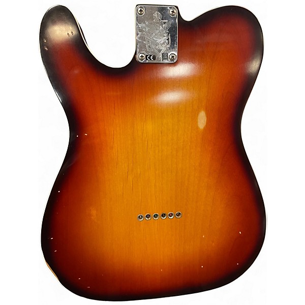 Used Fender JASON ISBELL Telecaster Custom 2 Tone Sunburst Solid Body Electric Guitar