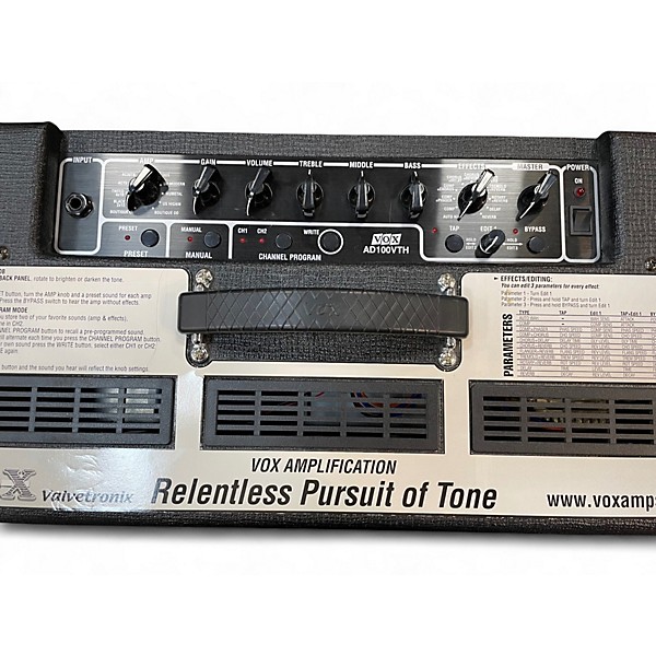 Used VOX AD100VTH 100W Guitar Amp Head