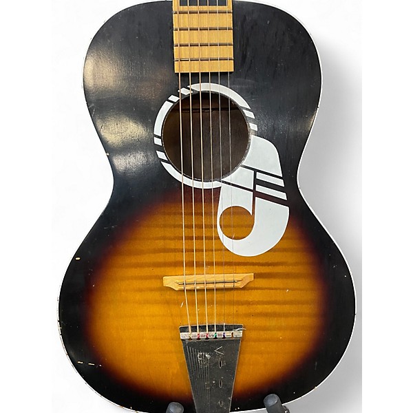 Used 1990s Kay MUSIC NOTE PARLOR Vintage Natural Acoustic Guitar