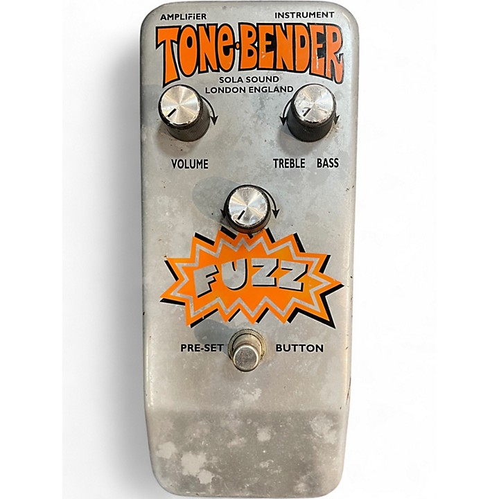 Used 1990s Sola Sound Tone Bender Effect Pedal | Guitar Center