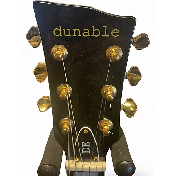 Used Dunable Guitars de Black Solid Body Electric Guitar