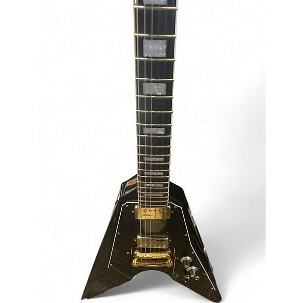 Used Dunable Guitars de Black Solid Body Electric Guitar