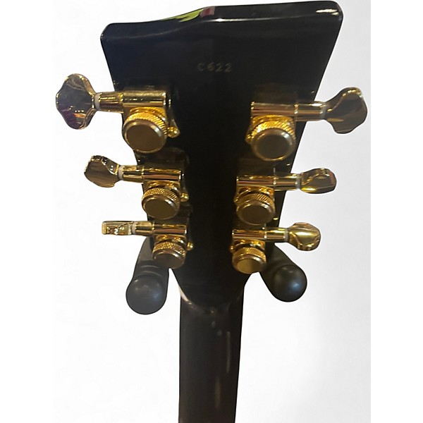 Used Dunable Guitars de Black Solid Body Electric Guitar
