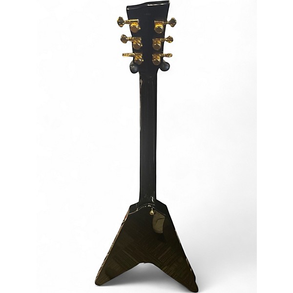 Used Dunable Guitars de Black Solid Body Electric Guitar