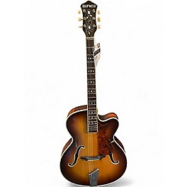 Vintage 1959 Hofner PRESIDENT SUNBURST Acoustic Guitar