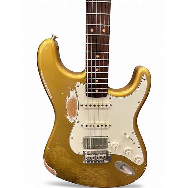 Used TMG Dover Aztec Gold Solid Body Electric Guitar