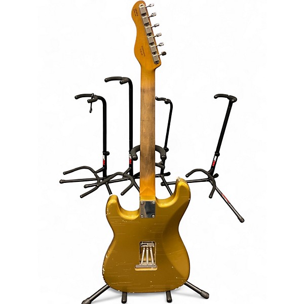Used TMG Dover Aztec Gold Solid Body Electric Guitar